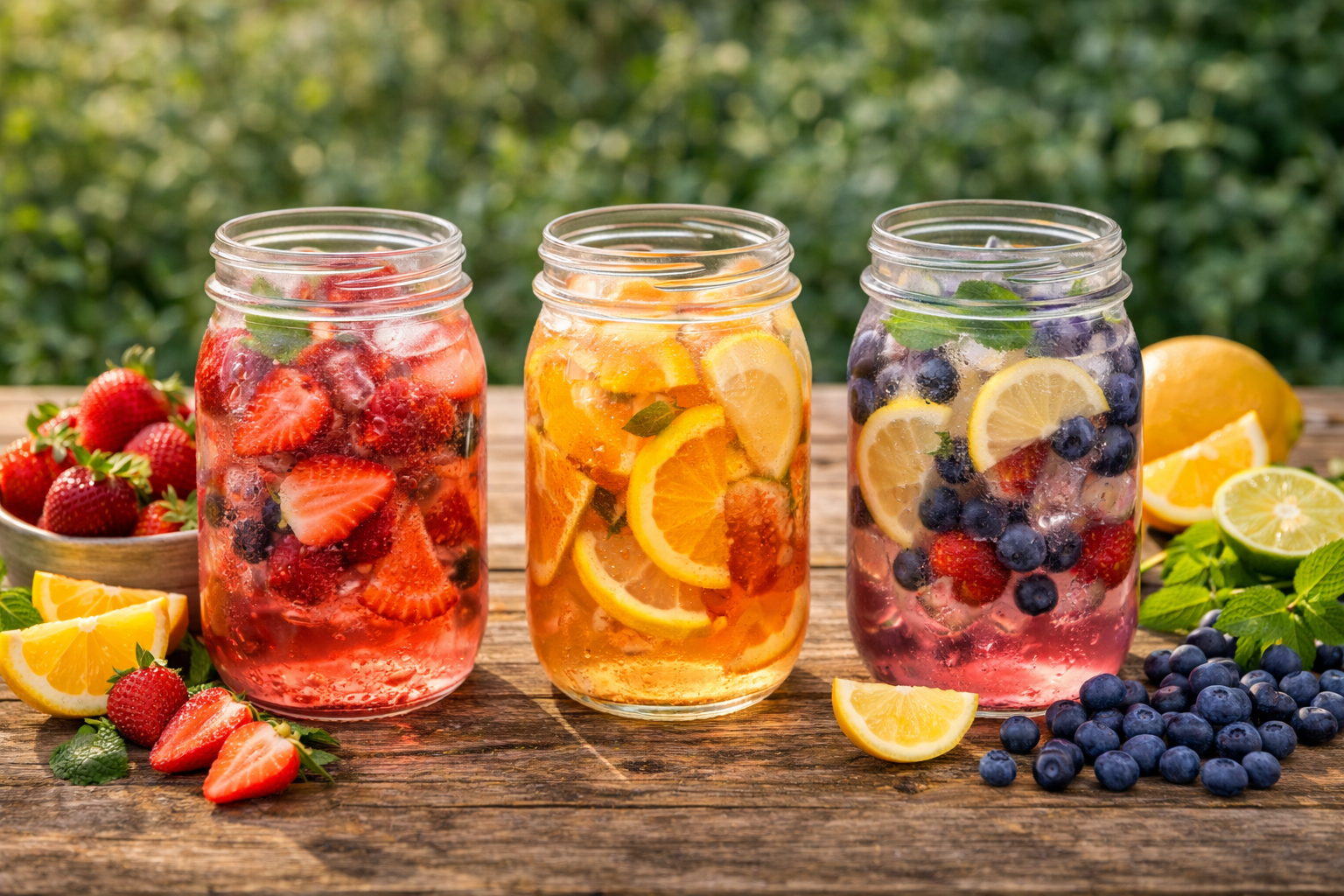 Macerované limonády: osvěžující recepty z ovoce a bylinek